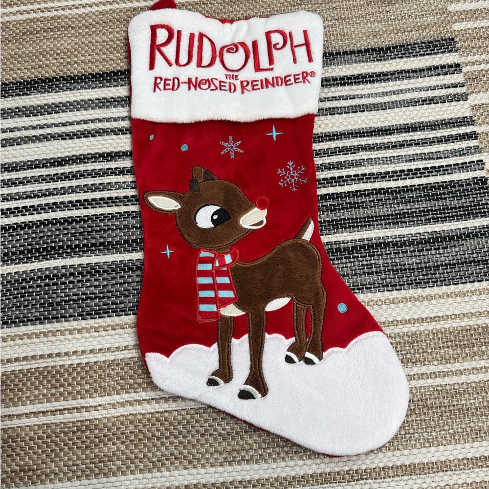 Dan Dee Collector’s Choice Rudolph the Red Nose Reindeer Christmas Stocking